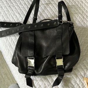 All Saints Leather handbag / backpack